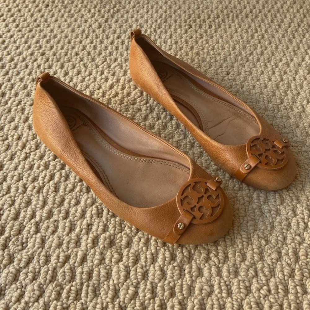 Tory Burch Leather Ballet Flat